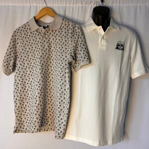 Star Wars Amazon Essentials Polo Shirt Lot (2) Men XS Darth Vader Graphic Print